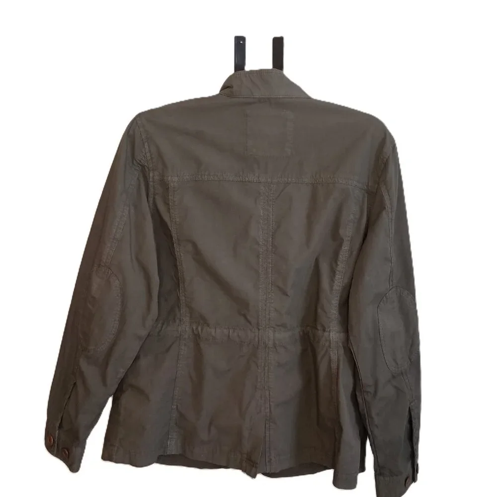 L.L. Bean Olive Green Utility Jacket Item ID 505030 Women’s M - Picture 3 of 16